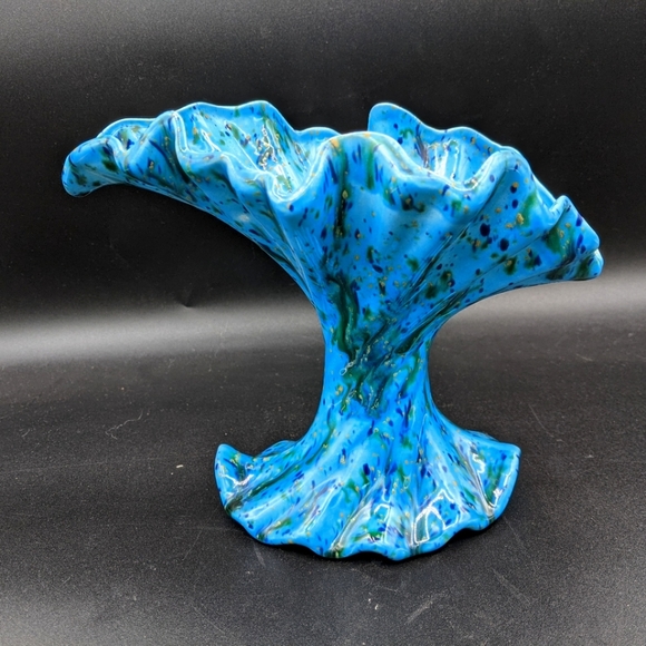 Vintage '50s pottery vase, unmarked